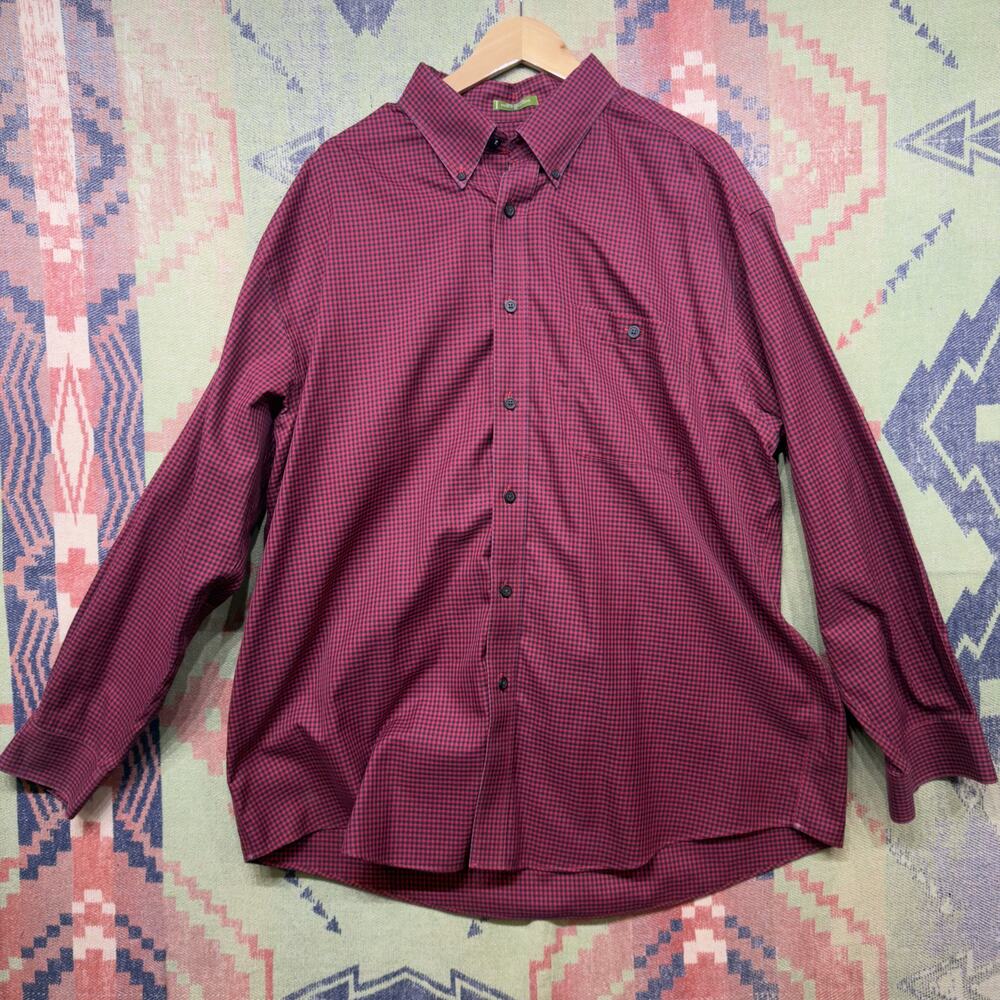 Orvis Plaid Vintage Button Down Shirt XL 2000s
